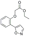 ETHYL 2-(2-(ISOXAZOL-5-YL)PHENOXY)ACETATE Struktur