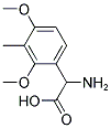 AMINO-(2,4-DIMETHOXY-3-METHYL-PHENYL)-ACETIC ACID Struktur