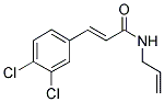 3-(3,4-DICHLOROPHENYL)-N-PROP-2-ENYLPROP-2-ENAMIDE Struktur