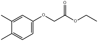 (3,4-DIMETHYL-PHENOXY)-ACETIC ACID ETHYL ESTER Struktur