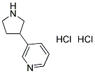 3-PYRROLIDIN-3-YL-PYRIDINE 2HCL Struktur