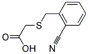 [(2-CYANOBENZYL)THIO]ACETIC ACID Struktur