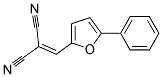 2-((5-PHENYL-2-FURYL)METHYLENE)MALONONITRILE Struktur