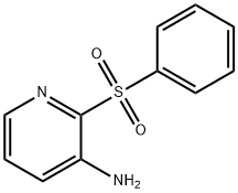 2-(PHENYLSULFONYL)-3-PYRIDINAMINE Struktur