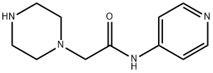 2-(PIPERAZIN-1-YL)ACET-N-(4-PYRIDYL)AMIDE Struktur