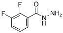 2,3-DIFLUOROBENZOIC ACID HYDRAZIDE Struktur