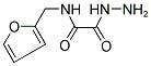 N-(2-FURYLMETHYL)-2-HYDRAZINO-2-OXOACETAMIDE Struktur