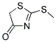 2-(METHYLSULFANYL)-1,3-THIAZOL-4(5H)-ONE Struktur