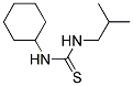 N-CYCLOHEXYL-N'-ISOBUTYLTHIOUREA Struktur