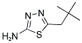 5-(2,2-DIMETHYL-PROPYL)-[1,3,4]THIADIAZOL-2-YLAMINE Struktur