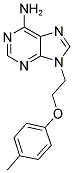 9-[2-(4-METHYLPHENOXY)ETHYL]-9H-PURIN-6-AMINE Struktur