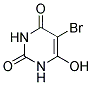 5-BROMO-6-HYDROXY-1H-PYRIMIDINE-2,4-DIONE Struktur