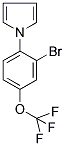 1-[2-BROMO-4-(TRIFLUOROMETHOXY)PHENYL]-1H-PYRROLE Struktur