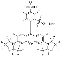 SULFORHODAMINE B [3H(G)] Struktur