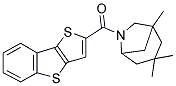 1,3,3-TRIMETHYL-6-(THIENO[3,2-B][1]BENZOTHIEN-2-YLCARBONYL)-6-AZABICYCLO[3.2.1]OCTANE Struktur