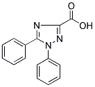 1,5-DIPHENYL-1H-[1,2,4]TRIAZOLE-3-CARBOXYLIC ACID Struktur