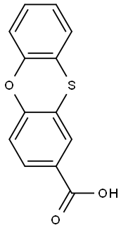 PHENOXATHIIN-2-CARBOXYLIC ACID Struktur