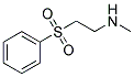 ([2-(METHYLAMINO)ETHYL]SULFONYL)BENZENE Struktur