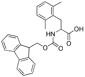 FMOC-DL-PHE(2,6-ME 2)-OH Struktur