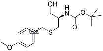 BOC-CYS(4-MEOBZL)-OL Struktur