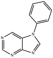 7-PHENYL-7H-PURINE Struktur