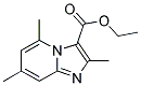 ETHYL 2,5,7-TRIMETHYLIMIDAZO[1,2-A]PYRIDINE-3-CARBOXYLATE Struktur