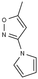 5-METHYL-3-(1H-PYRROL-1-YL)ISOXAZOLE Struktur