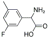 AMINO(3-FLUORO-5-METHYLPHENYL)ACETIC ACID Struktur