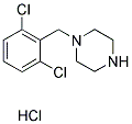 1-(2,6-DICHLOROBENZYL)PIPERAZINE HYDROCHLORIDE Struktur