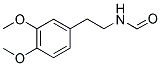 N-(3,4-DIMETHOXYPHENETHYL)FORMAMIDE Struktur