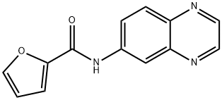 N-(6-QUINOXALINYL)-2-FURAMIDE Struktur