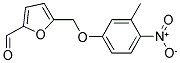 5-(3-METHYL-4-NITRO-PHENOXYMETHYL)-FURAN-2-CARBALDEHYDE Struktur