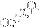 N-(2,3-DIMETHYLPHENYL)THIENO[3,2-B][1]BENZOTHIOPHENE-2-CARBOXAMIDE Struktur