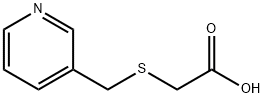 [(PYRIDIN-3-YLMETHYL)THIO]ACETIC ACID Struktur