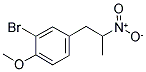 1-(3-BROMO-4-METHOXYPHENYL)-2-NITROPROPANE Struktur