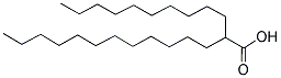 2-DECYL TETRADECANOIC ACID Struktur
