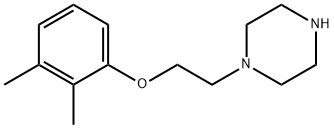 1-[2-(2,3-DIMETHYL-PHENOXY)-ETHYL]-PIPERAZINE Struktur