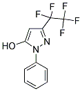 5-PENTAFLUOROETHYL-2-PHENYL-2H-PYRAZOL-3-OL Struktur