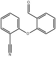 2-(2-FORMYLPHENOXY)BENZENECARBONITRILE Struktur