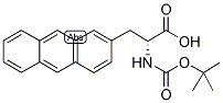 BOC-D-ALA(2-ANTH)-OH Struktur