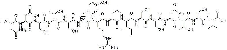 H-ASN-ASP-SER-THR-SER-TYR-ARG-LEU-ILE-SER-CYS-ASN-THR-SER-VAL-OH