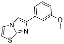 3-IMIDAZO[2,1-B][1,3]THIAZOL-6-YLPHENYL METHYL ETHER Struktur