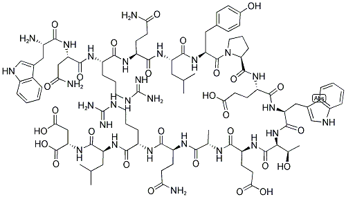 TRP-ASN-ARG-GLN-LEU-TYR-PRO-GLU-TRP-THR-GLU-ALA-GLN-ARG-LEU-ASP Struktur