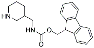 3-N-FMOC-AMINOMETHYL PIPERIDINE Struktur