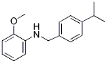 N-(4-ISOPROPYLBENZYL)-2-METHOXYANILINE Struktur