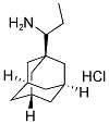 1-(1-ADAMANTYL)PROPAN-1-AMINE HYDROCHLORIDE Struktur