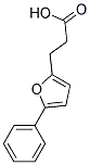 3-(5-PHENYL-FURAN-2-YL)-PROPIONIC ACID Struktur