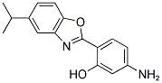 5-AMINO-2-(5-ISOPROPYL-BENZOOXAZOL-2-YL)-PHENOL Struktur