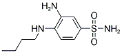 3-AMINO-4-(BUTYLAMINO)BENZENESULFONAMIDE Struktur