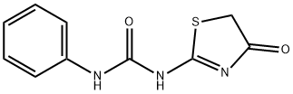 N-(4-OXO-4,5-DIHYDRO-1,3-THIAZOL-2-YL)-N'-PHENYLUREA Struktur